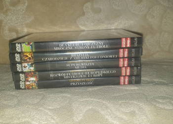 5 Płyt DVD (9 filmów) - HISTORIA FUTBOLU - w pudełkach