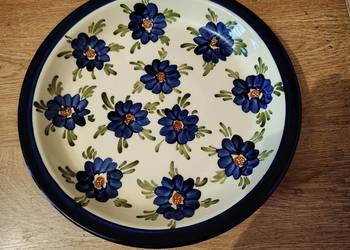 Talerz na ścianę ręcznie malowany