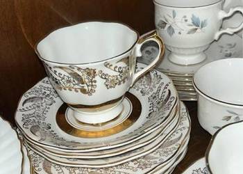 Filiżanka z talerzykiem deserowym, Argyle, England