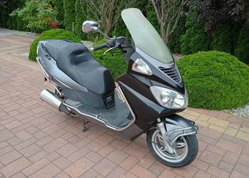 Skuter Daelim S2 125 2007r DUŻY 2-osobowy orurowany z Niemiec
