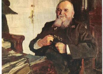 Walentin Sierow Portret Turczaninowa 1907 r. reprodukcja