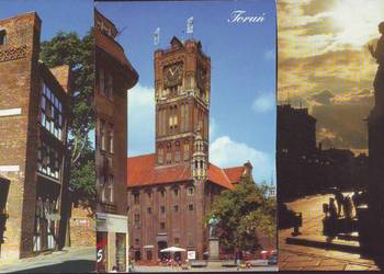 Kart. Poczt. Toruń ** 4 szt