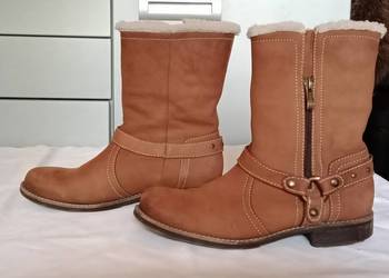 Kozaki skórzane, ocieplane- Lasocki Kozaki skórzane, ocieplane- Lasocki