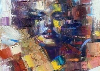 Pitsko Giennadij Iluzje i emocje 50x40 obraz olejny