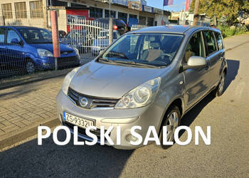 Nissan Note POLSKI SALON/Bezwypadkowy/Klima I (2005-2013)