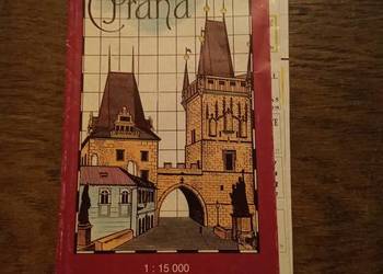 Praga czeska mapa 1992