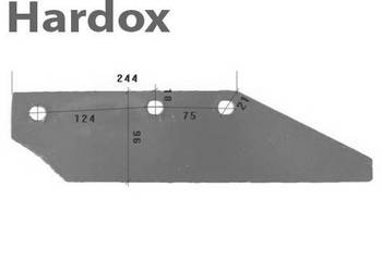 Lemiesz HARDOX 131124P części do grubera agregatu KVERNELAND