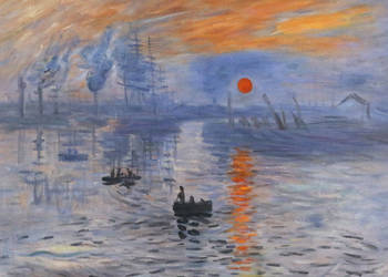 Prezent dla pracownika Obraz Wschód słońca - Claude Monet