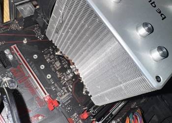 Msi z370 gaming plus z i5 8600k chłodzenie be quiet shadow rock 2