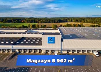 Magazyn POZNAŃ 5967 m2/ 1 m-c GRATIS/ bezpośrednio