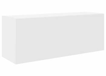 Wisząca szafka łazienkowa biała 80x25x30 cm WM-860076