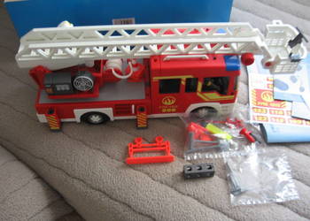 Samochód strażacki z drabiną - Playmobil 5362- jak foto -sprawny
