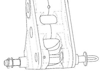 Ramka/Karetka przystosowana do wideł JCB wraz z Konikiem – Szybkozłącze.