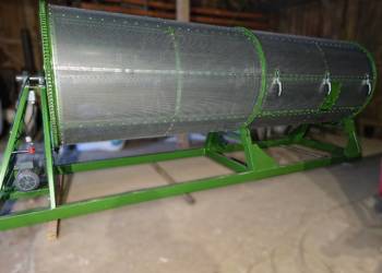 Suszarnia do pestek nasion dyni bębnowa 4m nie podłogowa