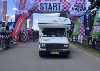 Kamper Fiat Ducato 2.5D zabytkowe tablice