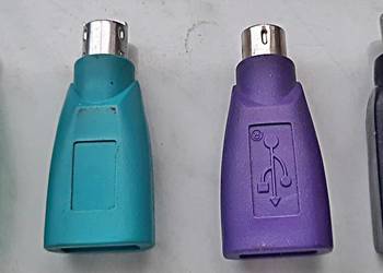 Przejściówka  PS 2 - USB  - mysz klawiatura