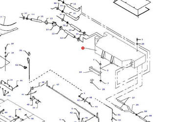 Massey Fergusson MF 30 32 - nagrzewnica powietrza D45080055
