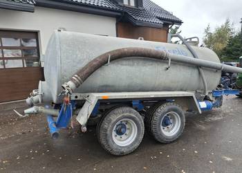 Eisele 231/60 Cysterna Beczka Naczepa Do Gnojowicy 6000 L Beczkowóz WOM
