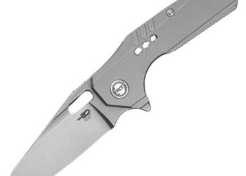 Nóż składany Bestech Nyxie 3 Grey Titanium, Bead Blasted/Stonewashed S35VN…