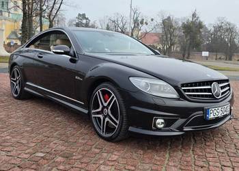 Mercedes CL 63 AMG C216 525KM 2009r zarejestrowany, ASO, bezwypadkowy