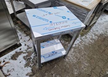 Stół Gastronomiczny Centralny Z Półką 60/50/85