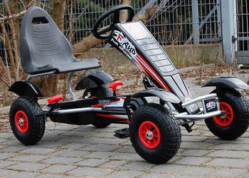 BAWIBUS.PL pojazd GOKART NA PEDAŁY pompowane koła auto jeździk do 60KG