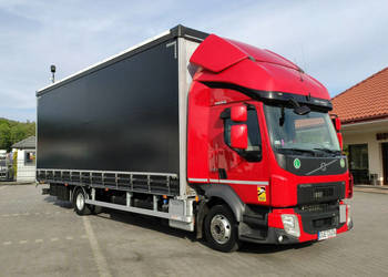 Volvo FL12.240 E6 Firana Tył Drzwi Dach Zsuwany Bogato Wyposażony !!! Ład-…