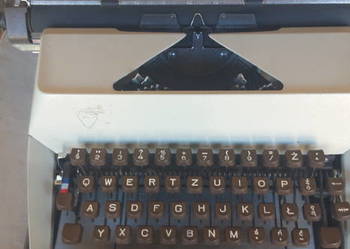 Maszyna do pisania.