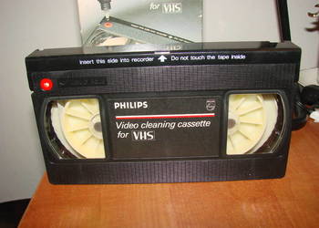 Philips kaseta czyszcząca VHS