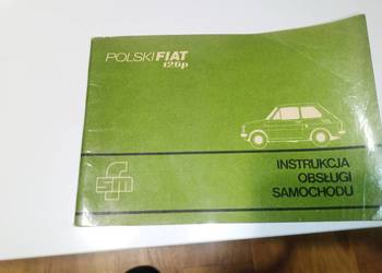 Sprzedam instrukcja obsługi samochodu fiat 126p