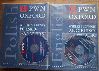 Wielki słownik polsko- angielski i angielsko- polski 2 t + 2 CD.