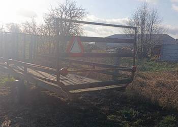 Przyczepa do balotow slomy siana dłużyca