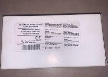 Leuze S300-M13C3-M20-31: Safety Position Switch - 63000303