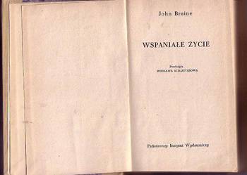 (7853) WSPANIAŁE ŻYCIE – JOHN BRAINE