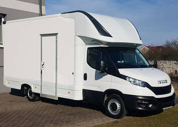 Iveco Daily KONTENER NISKOPODŁOGOWY 4,43x2,23x2,42 SKLEP BAR FOODTRUCK KAM…