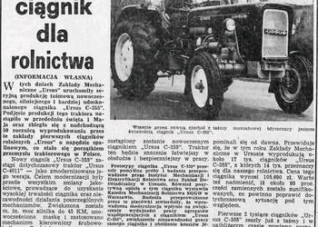 Ursus c-355  1974 orginalny lakier