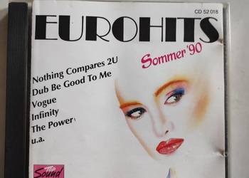 Eurohits sommer 90 składanka utworów kolekcjonerska płyta cd