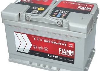 Akumulator 74Ah 680A FIAMM TITANIUM PRO