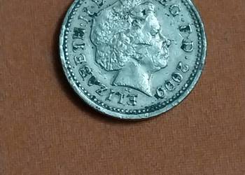 Moneta 1 funt 2000r.