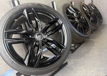 19 cali Audi A4 A5 styl RS felgi alusy koła komplet z oponami 5x112 ET35 8.