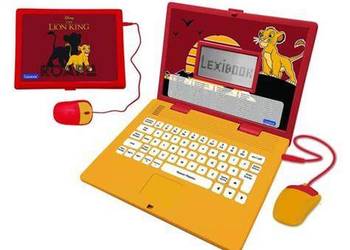 Lexibook Disney Król Lew komputer edukacyjny dwujęzyczny FR/EN 124 aktywnoś