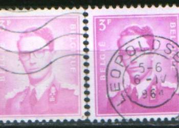 Zn. Belgia Mi 1542a, b kas 1969