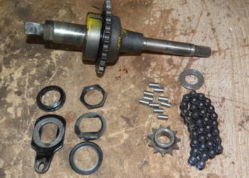 Zarezerwowane oś pedałów rozruch Simson SR 2 org DDR