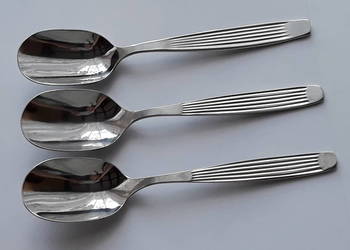 Szufelka / łyżeczka do cukru (nr.1), PASECZKI / PASKI, Gerlach, sztućce PRL