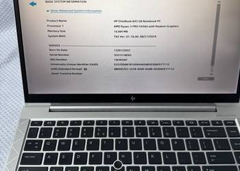 Laptop HP G8 845, AMD ryzen 3 Pro 5450U, 16GB RAM, 512GB SSD