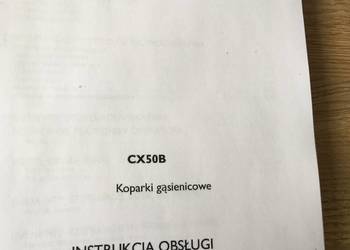 dtr instrukcja obsługi case CX50B i inne