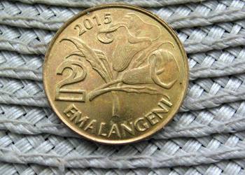 Eswatini ( Suazi ) 2  Emalangeni 2015r - Ładna