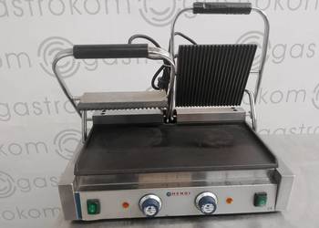 Kontakt grill podwójny Hendi 263808, dół gładki