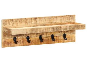 vidaXL Wieszak ścienny na płaszcze, 60x15x20 cm(SKU:286469)