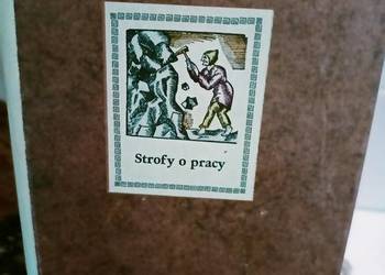 Strofy o pracy Iskry książki Warszawa księgarnia Praga okazy